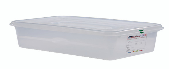 GN Storage Container 1/1 100mm Deep 13L 6 Pack