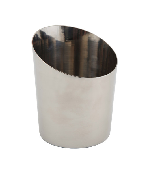 Stainless Steel Angled Cone 9.5 x 11.6cm (Dia x H) 12 Pack