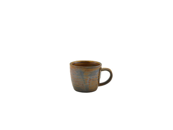 Terra Porcelain Rustic Copper Espresso Cup 9cl/3oz 6 Pack
