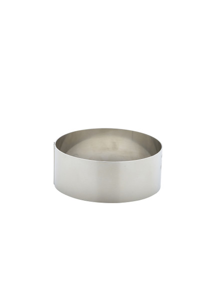 Stainless Steel Mousse Ring 9x3.5cm 12 Pack