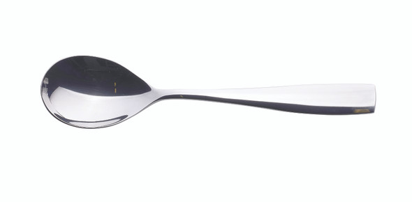 Genware Square Dessert Spoon 18/0 (Dozen) Group Image