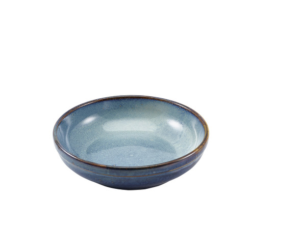 Terra Porcelain Aqua Blue Coupe Bowl 23cm 6 Pack Group Image