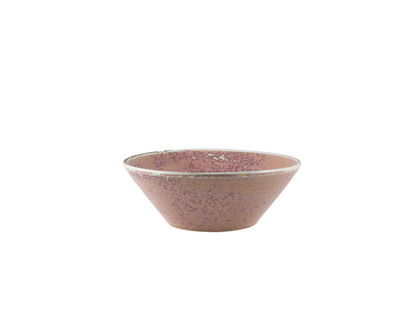 Terra Porcelain Rose Conical Bowl 16cm 6 Pack