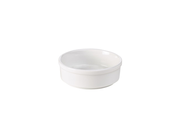 Genware Porcelain Round Dish 10cm/4" 6 Pack
