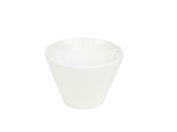 Genware Porcelain Conical Bowl 12cm/4.75" 6 Pack