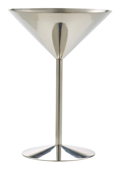 Stainless Steel Martini Glass 24cl/8.5oz