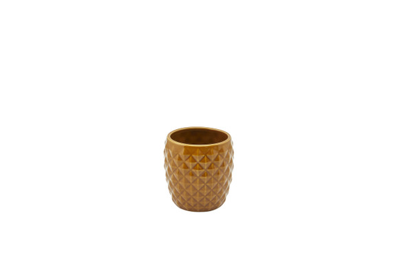 Genware Brown Pineapple Tiki Mug 40cl/14oz 4 Pack