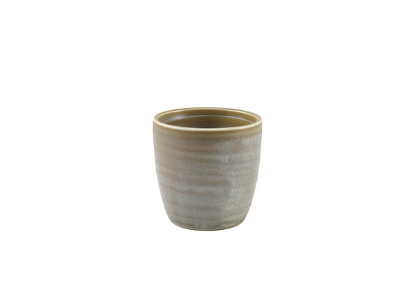 Terra Porcelain Matt Grey Chip Cup 30cl/10.5oz 6 Pack