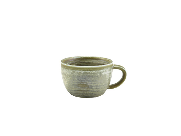 Terra Porcelain Matt Grey Coffee Cup 22cl/7.75oz 6 Pack