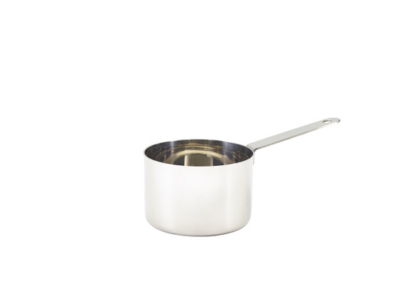 Mini Stainless Steel Saucepan 9 x 6.3cm 6 Pack