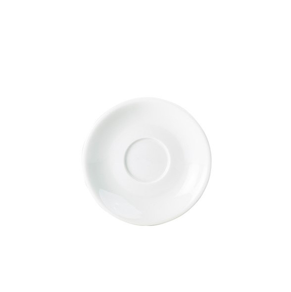 Genware Porcelain Saucer 16cm (6.25") 6 Pack