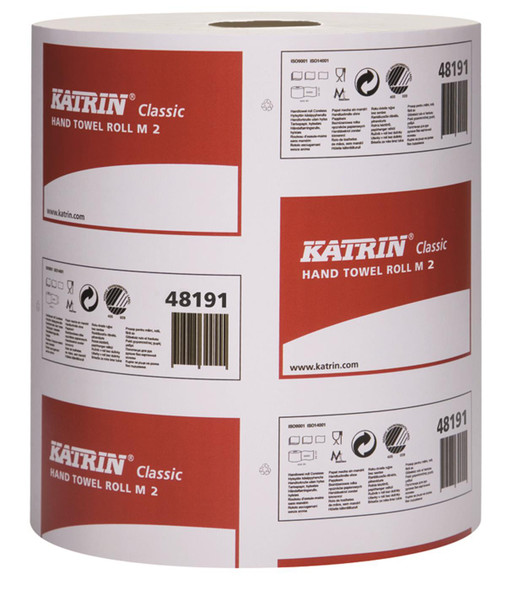 Katrin 2ply Centrefeed Roll White 500 Sheets 481911