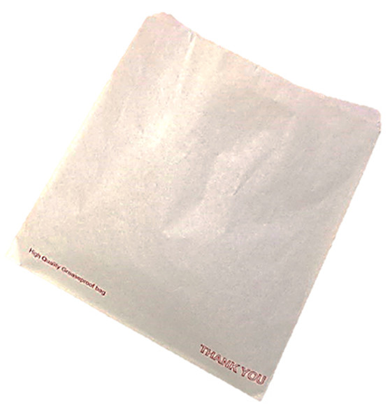Greaseproof Paper Bags 10" x 10" 100 pack