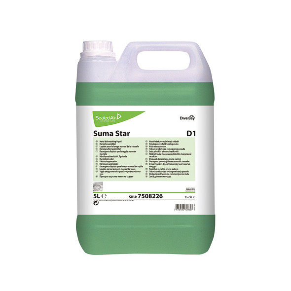 Suma D1 Washing up Liquid 5ltr Bottle