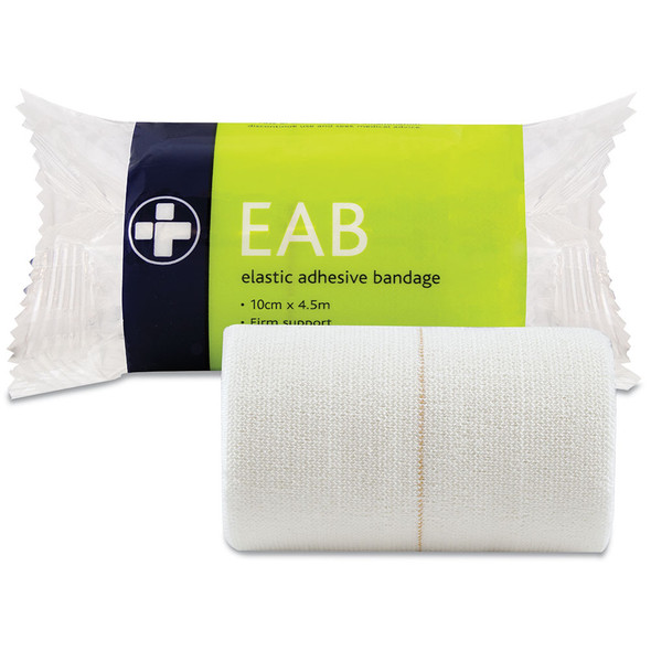 2 Elastic Adhesive Bandage 10cm x 4.5m in a roll