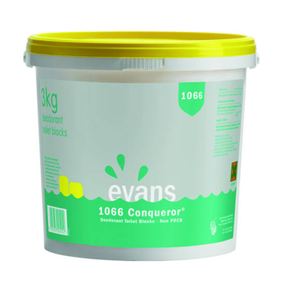 Evans 1066 Urinal Blocks Bucket packaging