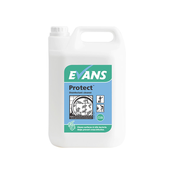 Evans Protect Disinfectant Cleaner 5ltr Bottle