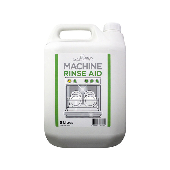 Excellence Machine Rinse Aid 5ltr Bottle