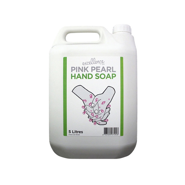 Excellence Pink Pearl Hand Soap 5ltr Bottle