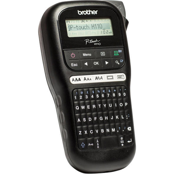 Brother P-Touch Labelmaker Handheld Prints On TZE Tape Pth110Ta1