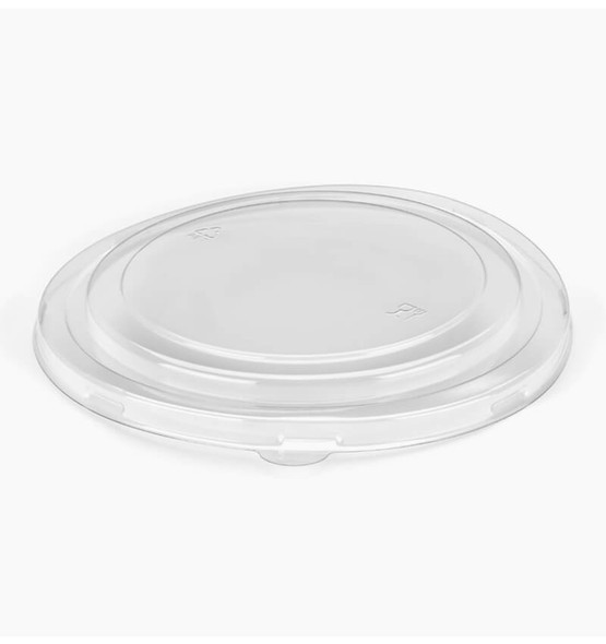 PET Lid For Round Kraft Takeaway Container