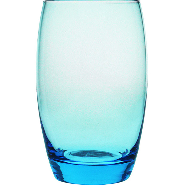Arcoroc Salto Hiballs Glasses Ice Blue 350ml 24 Pack