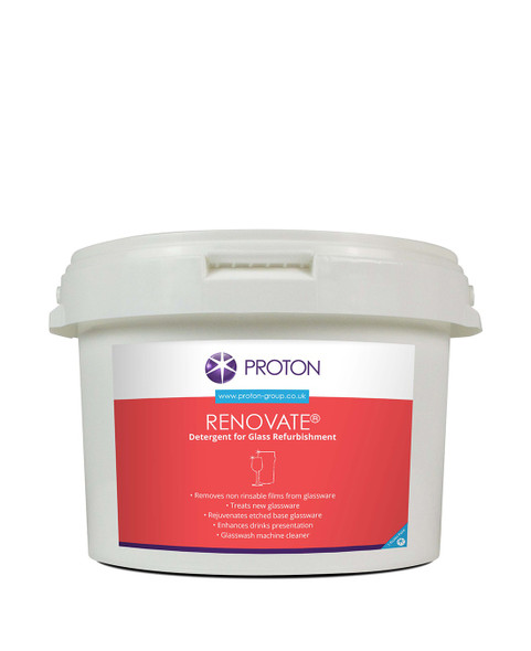 Proton Renovate Powder For Maintaining and Restoring Glasses 2.5KG