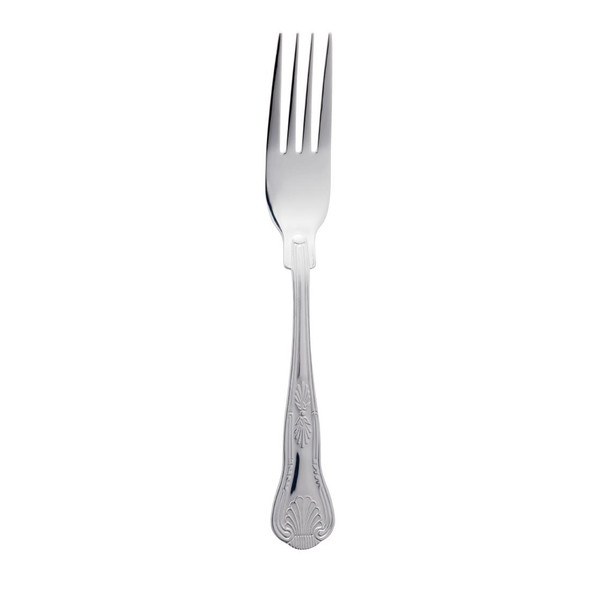 Full shot of the front view of Olympia Kings Table Fork.