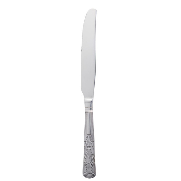 Full shot of Olympia Kings Solid Handle Table Knife.