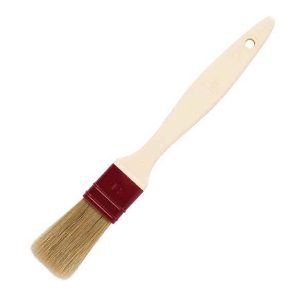 Full shot of Matfer Bourgeat Pastry Brush Natural Bristles 3cm