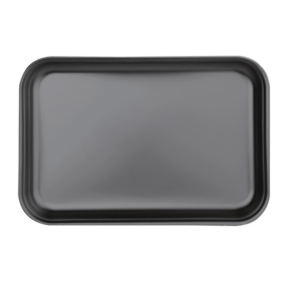 Vogue Anodised Aluminium Bakewell Pan 320mm front view.