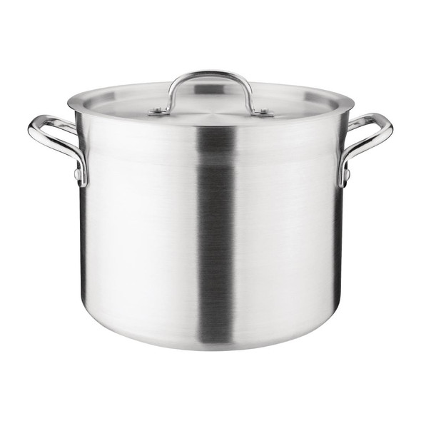 Vogue Deep Boiling Pot 11.4Ltr with lid.