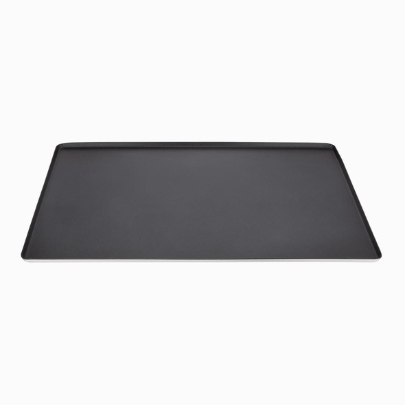 Side top view of Vogue Non Stick Patisserie Tray.