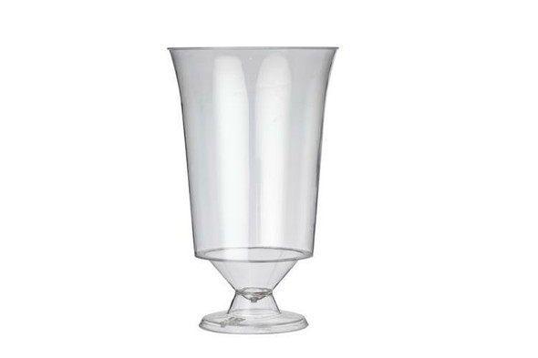 Disposable Recyclable PP 175ml Wine Glasses 10 Pack