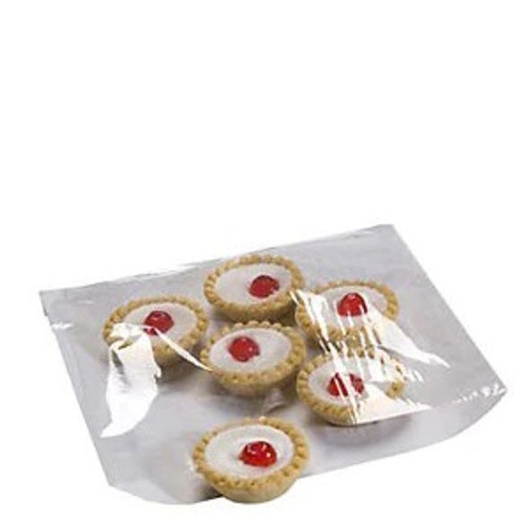 White Film Front Paper Bags with Bakery Goods