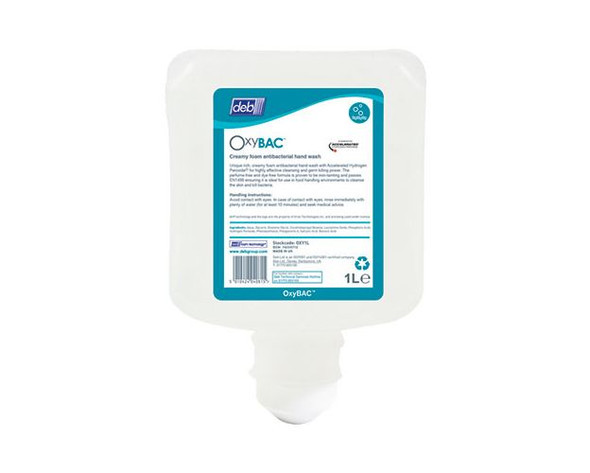 Deb Oxybac Antibacterial Foam Hand Wash