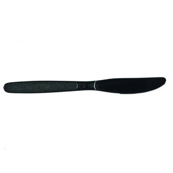 Clearance - Disposable Cutlery Knife Black