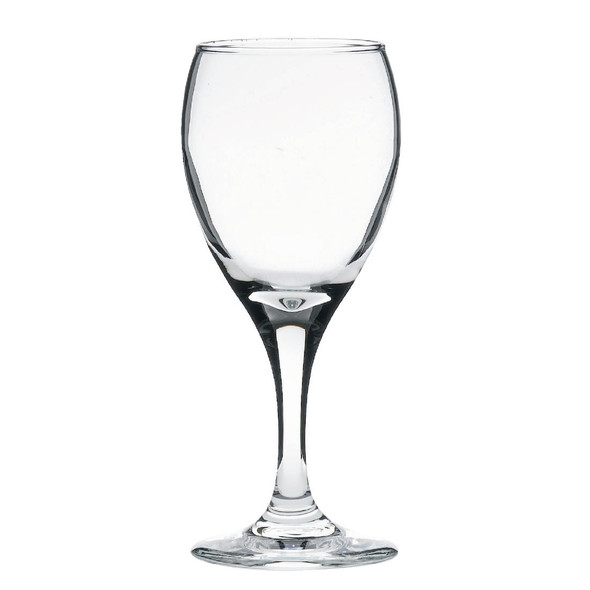 Libbey Teardrop Wine Glasses 180ml Ce Marked At 125ml Pack Of 12 DB296