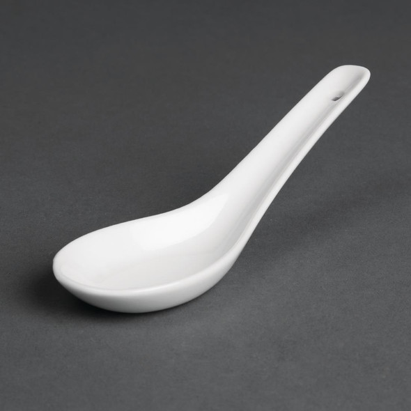 Olympia Whiteware Rice Spoons 130mm 24 Pack C325