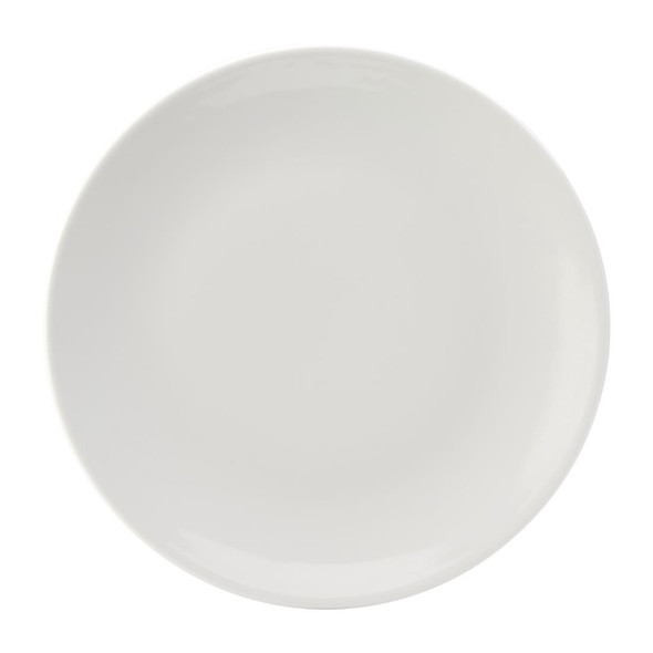 Utopia Titan Coupe Plates White 280mm 6 Pack DY353