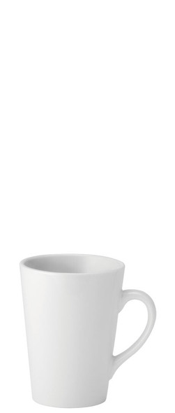 Utopia Pure White Latte Mugs 250ml 24 Pack