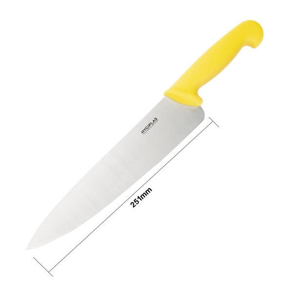 Hygiplas Chef Knife Yellow 25.5cm C816