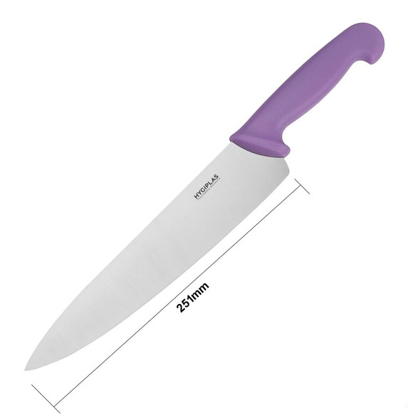 Hygiplas Cooks Knife Purple 25.4cm FX112