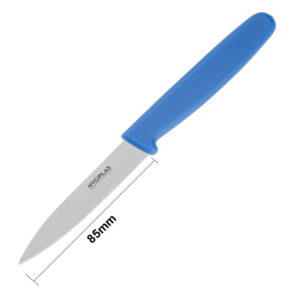 Hygiplas Paring Knife Blue 7.5cm C544