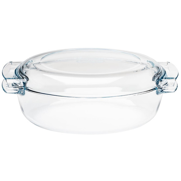 Pyrex Oval Glass Casserole Dish 4.5Ltr P591