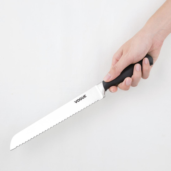 Vogue Soft Grip Bread Knife 20.5cm GD753