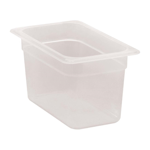 Cambro Polypropylene 1/4 Gastronorm Food Tray 150mm DW507