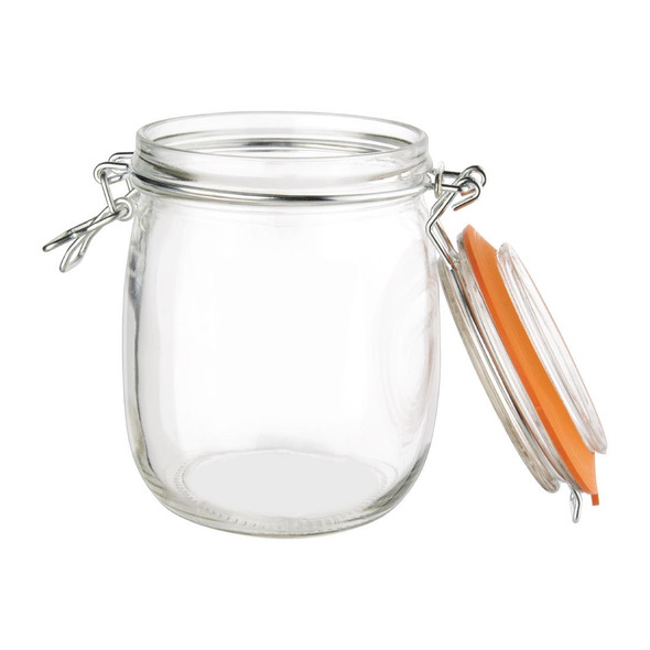 Vogue Clip Top Preserve Jar 750ml P491