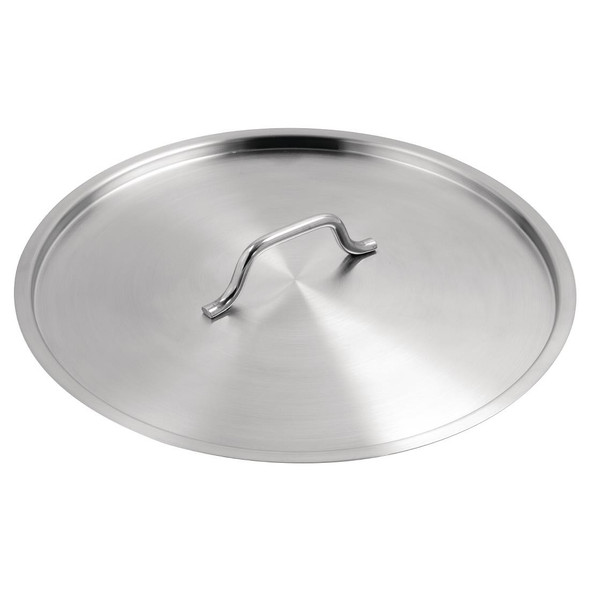 Vogue Stainless Steel Saucepan Lid 400mm T148