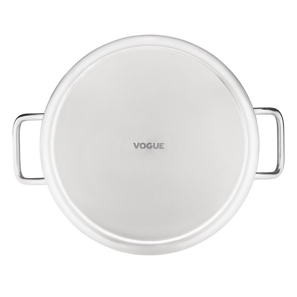 Vogue Stainless Steel Stew Pan 12.5Ltr M942